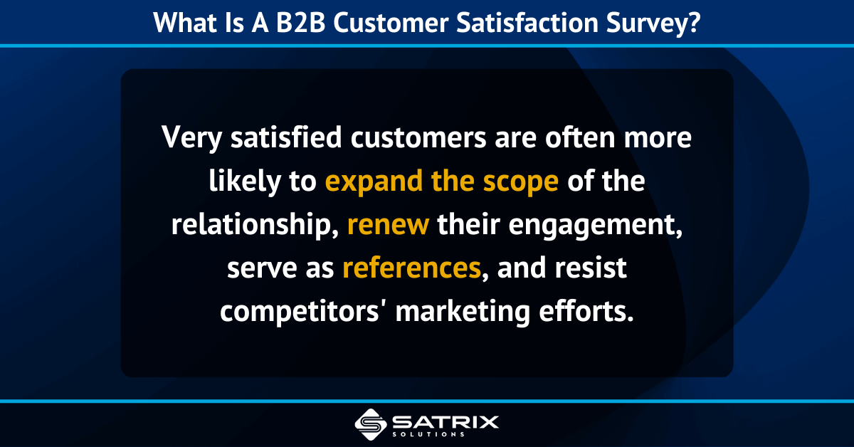 What Is A B2B Customer Satisfaction Survey