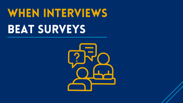 Qualitative Research in B2B Customer Experience When Interviews Beat Surveys