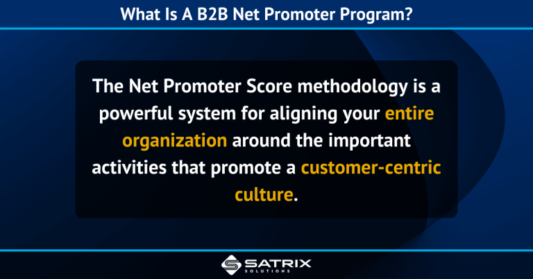 What Is A B2B Net Promoter Program?