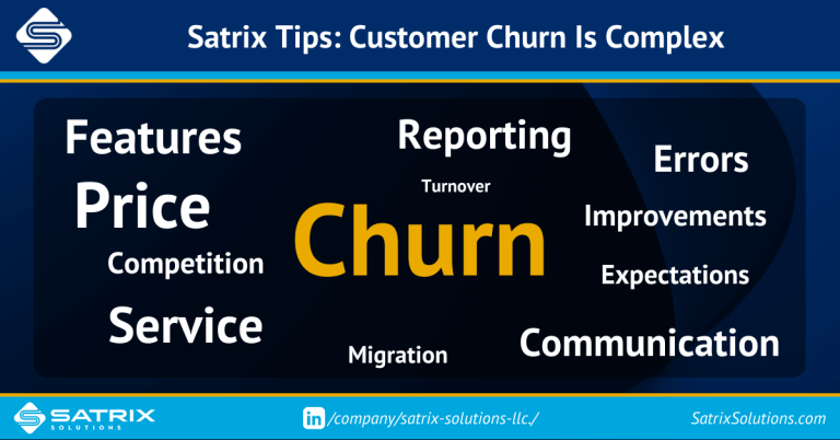 Why Customers Churn