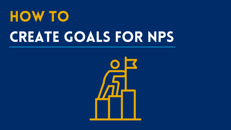 how to create goals for nps