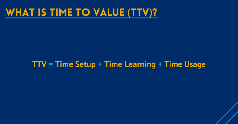 What Is Time To Value (TTV)
